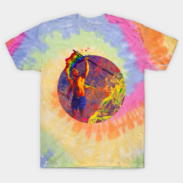 Gay Pride T-Shirt by Micah Kafka